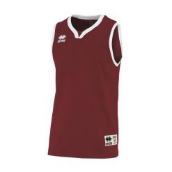 Dziecięcy tank top Errea California. Białe topy ERREA, bez wzorów, sportowe, bez kołnierzyka, bez ramiączek. Za 180.50 zł.