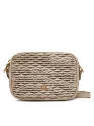 Calvin Klein Torebka LV04F3279G Beżowy. Brązowe listonoszki Calvin Klein, bez wzorów, ze skóry, bez dodatków. Za 379.99 zł.