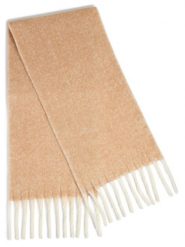 Marie Lund Szalik Kobiety brązowy|biały, ONE SIZE. Białe szaliki i kominy Marie Lund, bez wzorów. Za 139.95 zł.