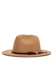 Guess Kapelusz AW5642 WOL01 Beżowy ciemny. Brązowe kapelusze Guess, z aplikacjami, z poliesteru. Za 234.99 zł.