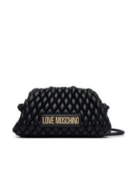 LOVE MOSCHINO Torebka JC4290PP0PK1200A Czarny. Czarne listonoszki Love Moschino, bez wzorów, ze skóry, bez dodatków. Za 1,029.00 zł.