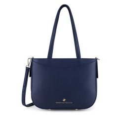 Torebka Beverly Hills Polo Club. Niebieskie torebki klasyczne Beverly Hills Polo Club, bez wzorów, klasyczne, bez dodatków. Za 219.99 zł.