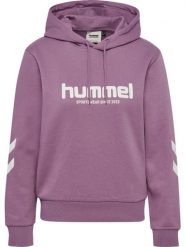 Bluza damska z kapturem Hummel Legacy 2.0. Fioletowe bluzy Hummel, na jesień, xs, bez wzorów, z bawełny, klasyczne, bez ramiączek, z kapturem. Za 286.00 zł.