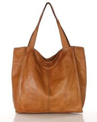 Torebka damska camel MARCO MAZZINI v102f. Brązowe torby na laptopa bez wzorów, ze skóry, na ramię. Za 599.00 zł.