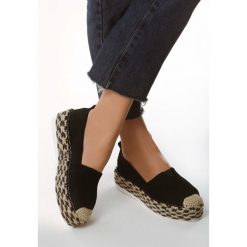 Czarne Espadryle Prizes. Espadryle marki Born2be. Za 89.99 zł.