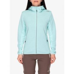 Bluza polarowa damska CMP Glentra Jacket. Niebieskie bluzy bez kaptura CMP, bez wzorów, z polaru, bez kaptura, trekkingowe. Za 384.99 zł.