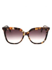 Longchamp Damskie okulary przeciwsłoneczne w kolorze jasnobrązowym rozmiar: 53. Brązowe okulary przeciwsłoneczne Longchamp, bez wzorów, z tworzywa sztucznego, szklane. Za 224.95 zł.