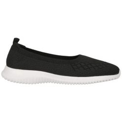 Buty sportowe damskie Endurance Pavia. Białe buty treningowe Endurance, bez wzorów, z materiału, bez zapięcia, na fitness i siłownię. Za 229.50 zł.