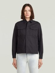 G-Star Kurtka koszulowa w kolorze czarnym rozmiar: L. Czarne kurtki G-Star, l, bez wzorów, z wiskozy, klasyczne, bez kaptura. Za 252.99 zł.