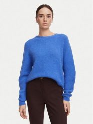 Marella Sweter Giunco 2623366322 Niebieski Loose Fit. Niebieskie swetry Marella, s, bez wzorów, z syntetyku, bez ramiączek. Za 939.99 zł.