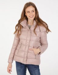 Pikowana kurtka. Kurtki Unisono, s, bez wzorów, bez kaptura. Za 239.00 zł.