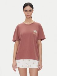 Lee T-Shirt Vintage 112363834 Różowy Relaxed Fit. Czerwone t-shirty Lee, m, bez wzorów, z bawełny, vintage, bez kołnierzyka, bez ramiączek. Za 109.99 zł.