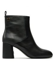 Pinko Botki PINKO STIVALETTI CINDY 12 - ANKLE BOOT SD0135P001Z99 Czarny. Czarne botki Pinko, bez wzorów, ze skóry, bez obcasa, na słupku, bez zapięcia. Za 698.02 zł.