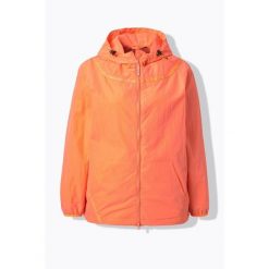 Damskie Kurtka przeciwwiatrowa hydrofobowa kaptur. Brązowe kurtki Ulla Popken, plus size, bez wzorów, z materiału, bez kaptura. Za 429.99 zł.