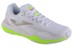 Buty do tenisa ziemnego damskie Joma T.POINT LADY z amortyzacją. Białe buty treningowe Joma, bez wzorów, z gumy, bez zapięcia, tenisowe. Za 299.99 zł.