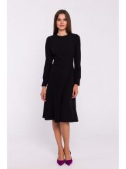 Stylove Sukienka w kolorze czarnym rozmiar: L. Czarne sukienki Stylove, l, bez wzorów, bez kołnierzyka, bez ramiączek, midi. Za 215.71 zł.