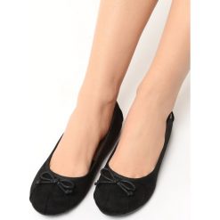 Czarne Baleriny Adera. Baleriny marki Born2be. Za 29.99 zł.