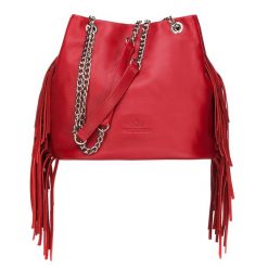 Torebka damska. Czerwone torebki klasyczne Wittchen, z aplikacjami, z nubiku, boho, zdobione, bez dodatków. Za 279.90 zł.