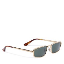 Okulary przeciwsłoneczne Ray-Ban. Żółte okulary przeciwsłoneczne Ray-Ban, bez wzorów, złote. Za 769.99 zł.