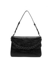 Just Cavalli Torebka 80RA4BC3 ZSD86 Czarny. Czarne torebki klasyczne Just Cavalli, bez wzorów, ze skóry, bez dodatków. Za 969.99 zł.