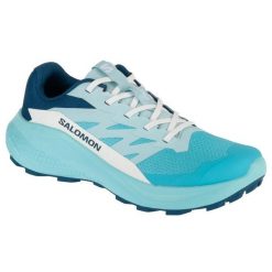 Buty do biegania Salomon Alphaglide L47801600 niebieskie. Niebieskie buty do biegania bez wzorów, z gumy, bez zapięcia, do biegania. Za 484.16 zł.