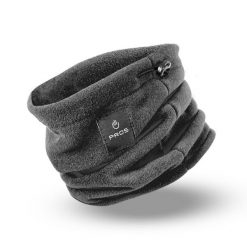 Komin zimowy polarowy PROS model 720. Szare szaliki i kominy PROS, na zimę, bez wzorów, z polaru. Za 35.99 zł.