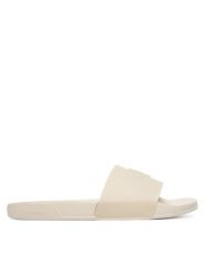 Calvin Klein Klapki Ess Slide Tpu HW0HW02959 Kremowy. Białe klapki Calvin Klein, bez wzorów, z syntetyku, bez obcasa, bez zapięcia. Za 189.99 zł.