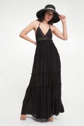 Sukienka maxi TWINSET U&B. Sukienki Twinset U&B, m, bez wzorów, bez kołnierzyka, bez ramiączek, maxi. Za 1,139.00 zł.