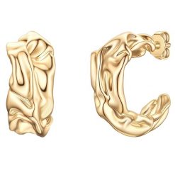 Yokoamii Kolczyki z mosiadzu w zlocie 1 ct Damski. Żółte kolczyki Yokoamii, z mosiądzu. Za 159.99 zł.