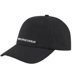 Czapka Z Daszkiem Unisex Dla Dorosłych Sportswear. Czarne czapki z daszkiem Puma, bez wzorów. Za 121.99 zł.