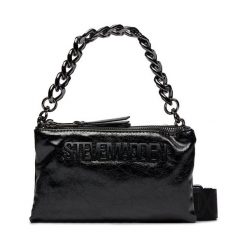 Torebka Steve Madden. Czarne torebki klasyczne Steve Madden, bez wzorów, klasyczne, bez dodatków. Za 259.99 zł.