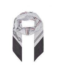 Liu Jo Chusta 2F6061 T2745 Szary. Szare chusty Liu Jo, bez wzorów, z poliesteru. Za 169.99 zł.