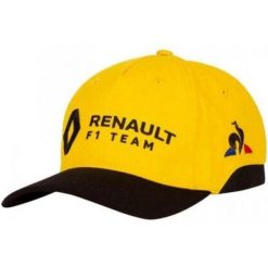 Czapka Renault F1 Team Żółto-Czarna - Kultowa i Oddychająca. Czarne czapki z daszkiem OEM, bez wzorów. Za 82.72 zł.