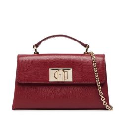 Torebka Furla. Czerwone kopertówki Furla, bez wzorów, wizytowe, bez dodatków. Za 1,104.00 zł.
