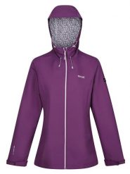 Regatta Kurtka przeciwdeszczowa "Hamara III" w kolorze fioletowym rozmiar: 44. Różowe kurtki przeciwdeszczowe Regatta, m, bez wzorów, z tkaniny, bez kaptura, outdoorowe. Za 178.45 zł.