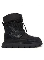Guess Śniegowce FLFMAB FAB10 Czarny. Czarne śniegowce Guess, z aplikacjami, z materiału, bez zapięcia. Za 544.99 zł.