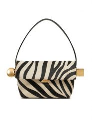 JACQUEMUS Torebka The Rond Carre 24H243BA383-3209 Biały. Białe torebki klasyczne JACQUEMUS, bez wzorów, ze skóry, bez dodatków. Za 4,859.00 zł.