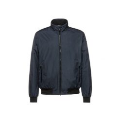 Kurtka Geox Vincit. Niebieskie kurtki Geox, s, bez wzorów, z materiału, bez kaptura. Za 559.99 zł.