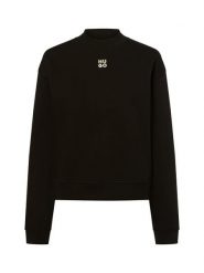 HUGO Bluza - Daxandria Kobiety Bawełna czarny, XS. Czarne bluzy bez kaptura Hugo, xs, bez wzorów, z bawełny, bez kaptura. Za 429.95 zł.