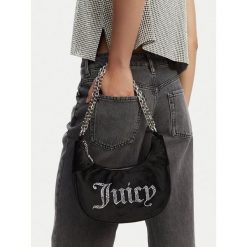 Torebka Juicy Couture. Czarne torebki klasyczne Juicy Couture, bez wzorów, klasyczne, bez dodatków. Za 269.99 zł.