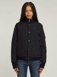 G-Star Kurtka przejściowa w kolorze czarnym rozmiar: L. Czarne kurtki G-Star, l, bez wzorów, retro, bez kaptura. Za 382.13 zł.