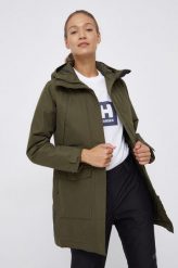 Helly Hansen Kurtka damska kolor zielony zimowa. Zielone kurtki Helly Hansen, na zimę, l, bez wzorów, z materiału, bez kaptura. W wyprzedaży za 628.99 zł.