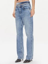 Karl Lagerfeld Jeans Jeansy 240J1107 Niebieski Slim Fit. Niebieskie jeansy Karl Lagerfeld Jeans, bez wzorów, z bawełny. Za 649.99 zł.