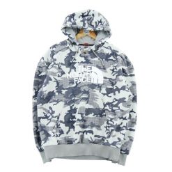 The North Face bluza damska. Szare bluzy The North Face, l, bez wzorów, z tkaniny, bez kaptura, trekkingowe. Za 127.76 zł.
