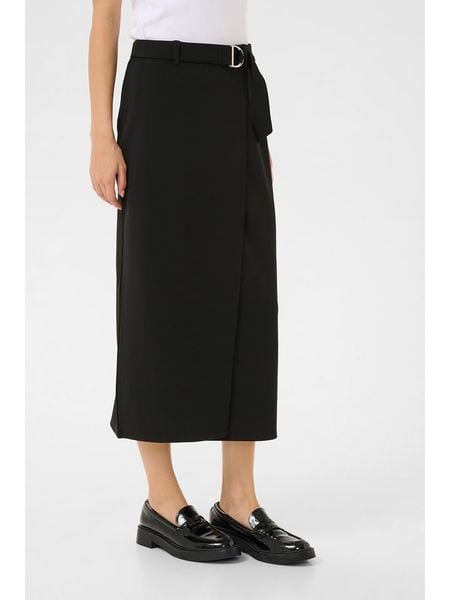 Kaffe Spódnica w kolorze czarnym rozmiar: XL. Czarne spódnice Kaffe, na co dzień, xl, bez wzorów, z tkaniny, maxi, proste. Za 91.99 zł.