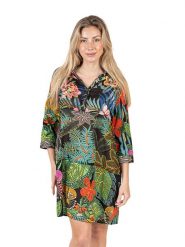 Isla Bonita by SIGRIS Sukienka ze wzorem rozmiar: L. Sukienki Isla Bonita by SIGRIS, na co dzień, l, bez wzorów, z bawełny, bez kołnierzyka, bez ramiączek, midi, proste. Za 210.45 zł.