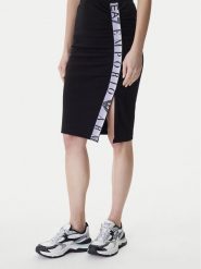 EA7 Emporio Armani Spódnica midi 7W001156 AF12501 Czarny Slim Fit. Czarne spódnice EA7 Emporio Armani, m, bez wzorów, z syntetyku, midi. Za 449.99 zł.