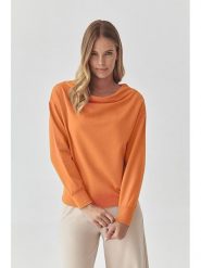 TATUUM Bluza w kolorze pomarańczowym rozmiar: S. Pomarańczowe bluzy Tatuum, s, bez wzorów, z bawełny, bez ramiączek, bez kaptura. Za 83.03 zł.