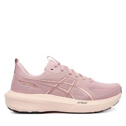 Buty do biegania Asics. Szare buty do biegania ASICS, bez wzorów, bez zapięcia, do biegania. Za 319.99 zł.