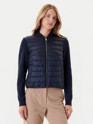 BOSS Kurtka bomber Pidina 50543236 Granatowy Regular Fit. Niebieskie kurtki Boss, bez wzorów, z syntetyku, bez kaptura. Za 859.99 zł.